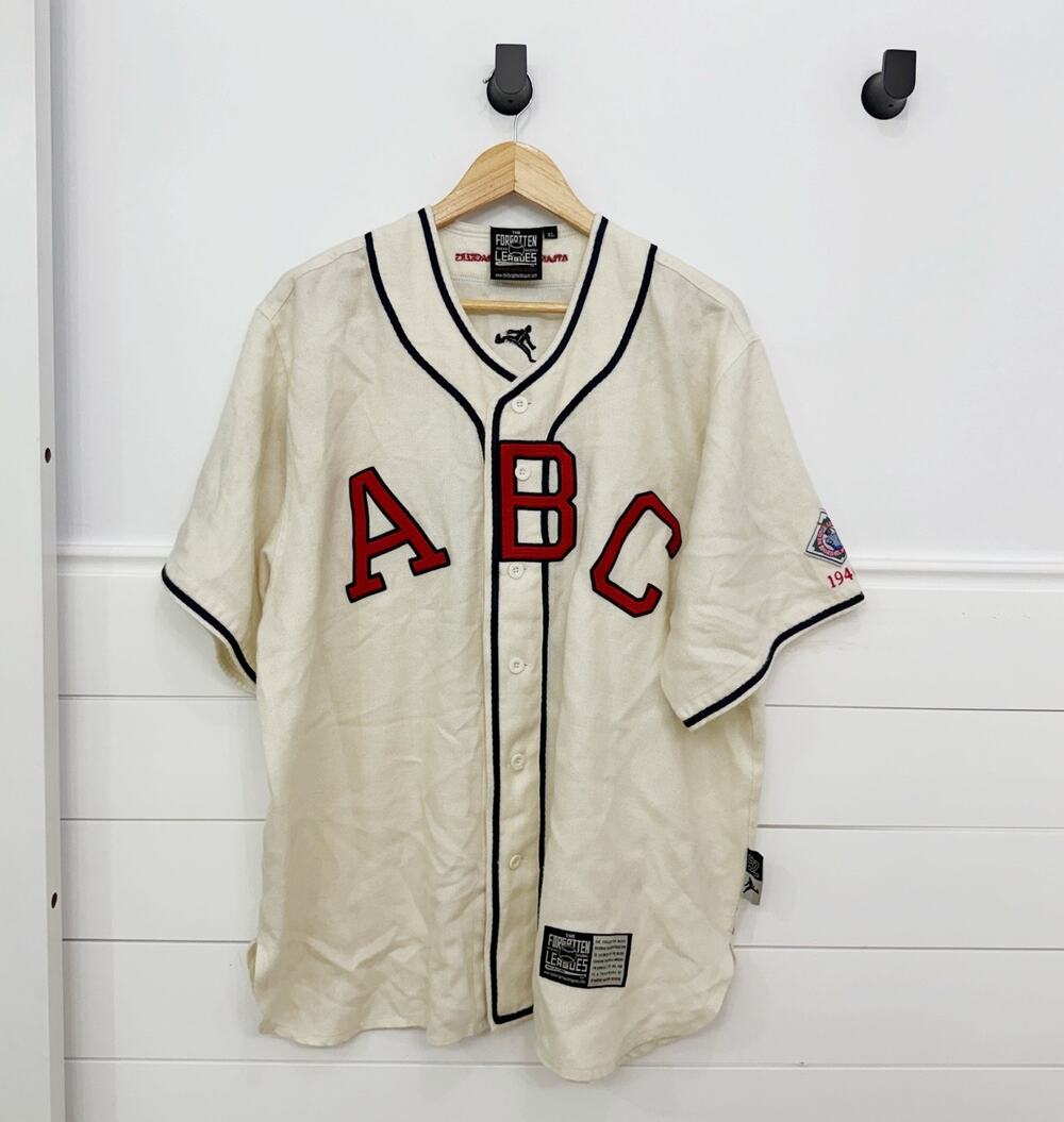 Atlanta Black Crackers The Forgotten Leagues ABC Jersey 11 Gabby Kemp Size XL